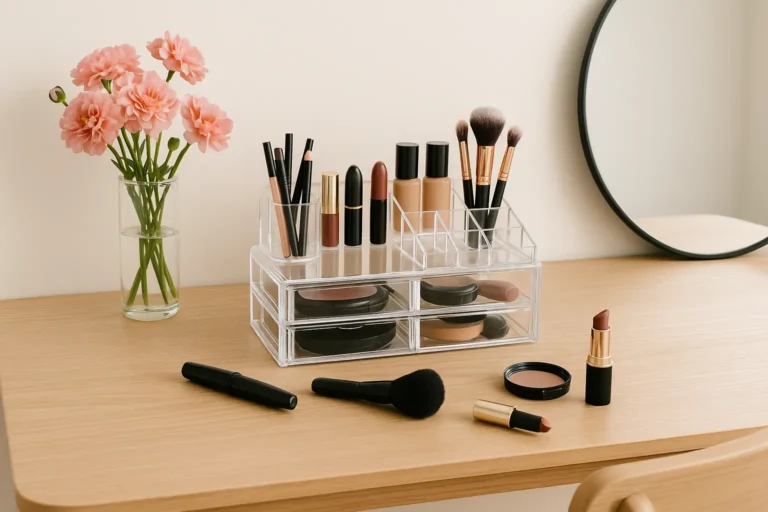 Organização de Maquiagem: Transforme seu Cantinho de Beleza com Praticidade