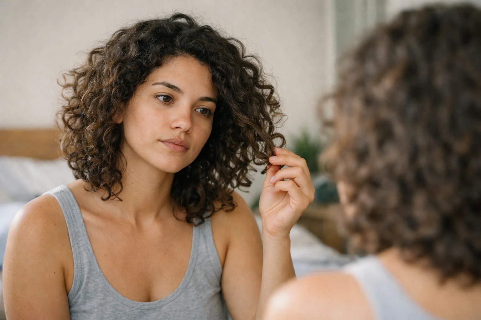 day after no cabelo cacheado